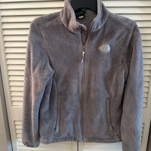North Face Osito Jacket-Fleece Grey-Women's Size Small - Picture 4 of 5